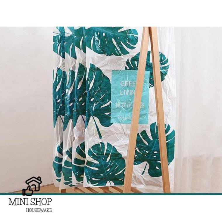(Size 60x40cm)Túi Hút Chân Không Đựng Quần Áo Chăn Màn Gọn Gàng Chống Nấm Mốc_Green Living