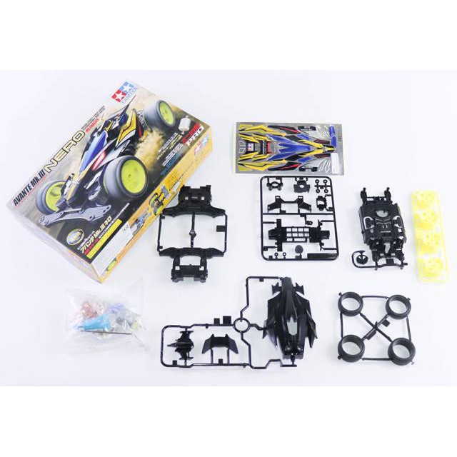 Đồ chơi Chính Hãng - Xe đua đồ chơi lắp ráp siêu tốc độ Avante Nero Pro Tamiya Mini 4WD