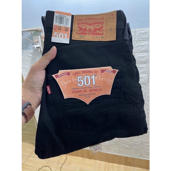 Quần Levi’s 501-0368 Original Fit dáng suông chính hãng