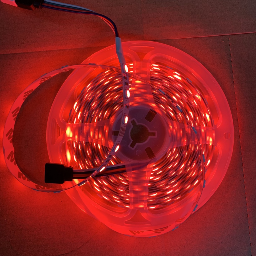 Cuộn led RGB 5050 16 triệu màu 5M loại 12V trang trí nhà cửa, gaming, đèn tiktok
