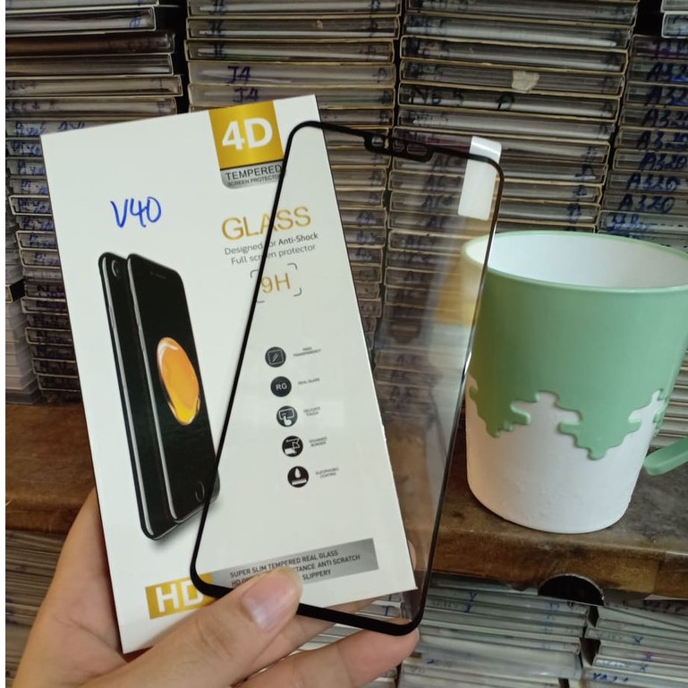 Kính cường lực 4D cho LG V40 Full màn hình
