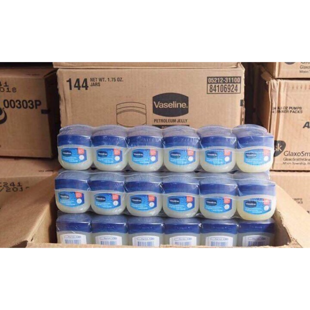 Sáp dưỡng ẩm Vaseline 100% Pure Petroleum Jelly Original 49g