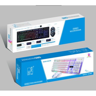 Bộ Bàn Phím Và Chuột Máy Tính XBT G20 Thiết Kế LED Có Giá Đỡ Điện Thoại