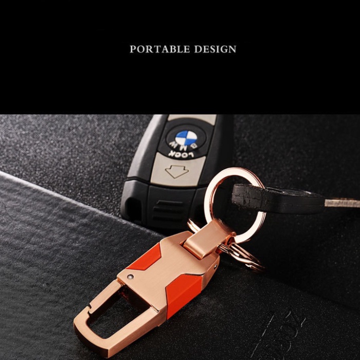 Móc chìa khóa đa năng ô tô, xe máy thương hiệu cao cấp Jobon ZB-010 - Hàng Chính Hãng