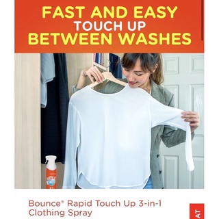 Combo 2 Xịt thơm quần áo Bounce 3 in 1 của Mỹ chai 275g hết nhăn vải