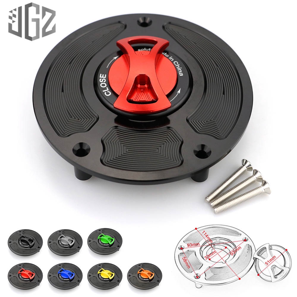 Nắp Bình Xăng Cho Xe Máy Honda CB1000 CBR1000RR CBR 600 Làm Từ Nhôm CNC
