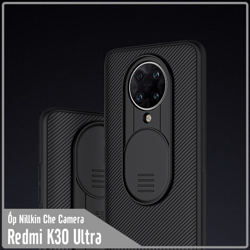 Ốp lưng cho Xiaomi Redmi K30 Ultra Nillkin CamShield che camera