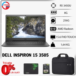 Laptop dell inspiron 15 3505 ryzen 5-3450u, 8gb, 256gb, radeon graphics,