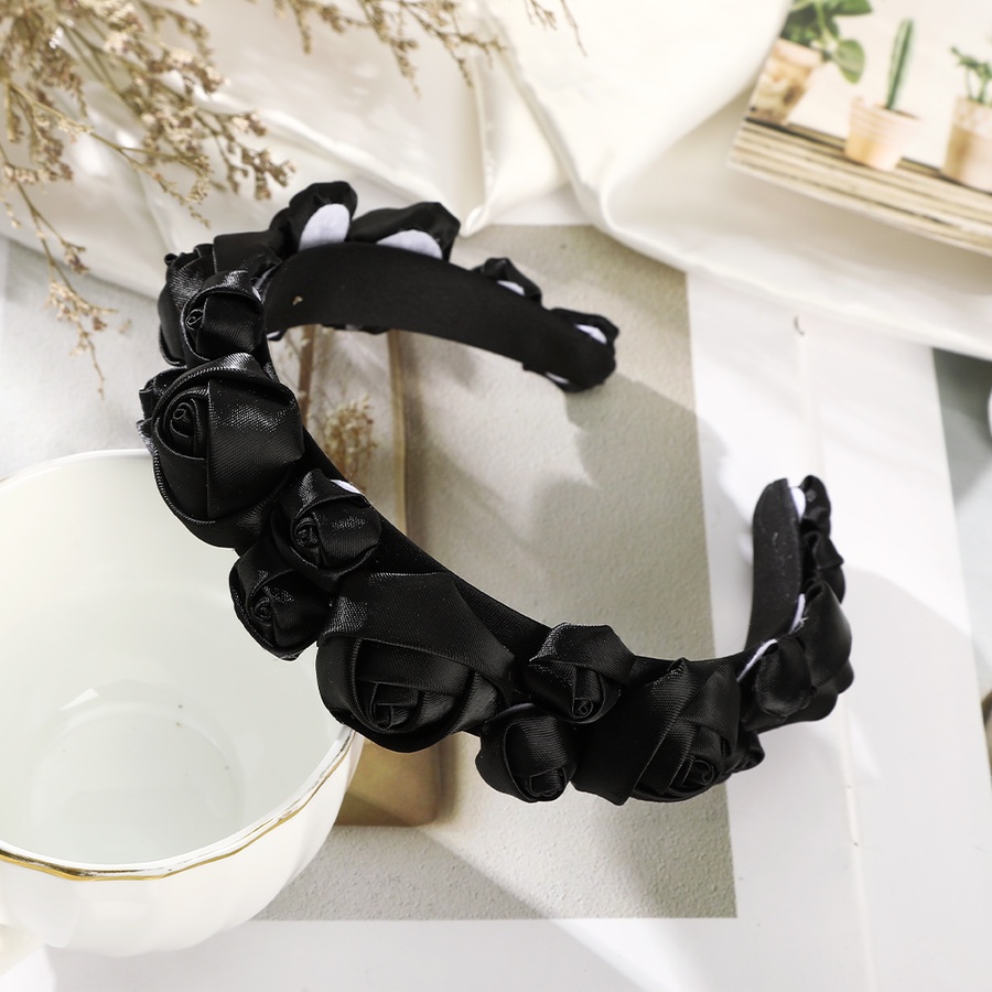 Băng Đô Hoa Hồng Cài Tóc Cho Nữ