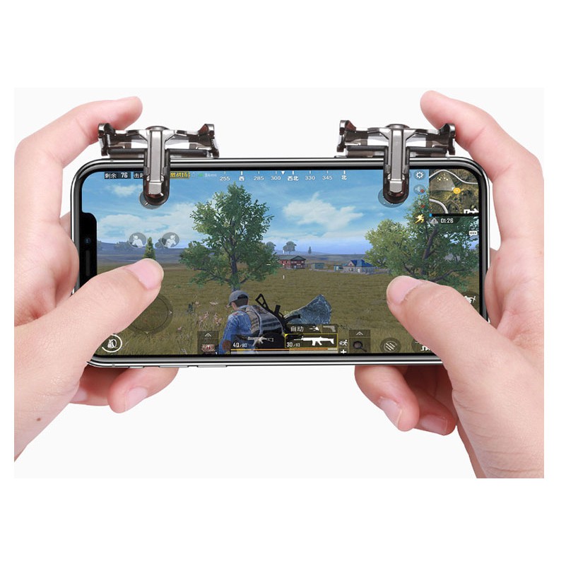 [Mã ELORDER5 giảm 10k đơn 20k] [Hàng Cao Cấp] Bộ 2 Nút Bấm Cơ K10 Hỗ Trợ Chơi Game PUBG Mobile, Ros Mobile