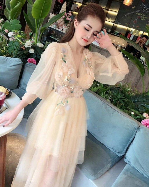 ĐẦM CÔNG CHÚA TAY PHỒNG về lại sll đủ màu | BigBuy360 - bigbuy360.vn
