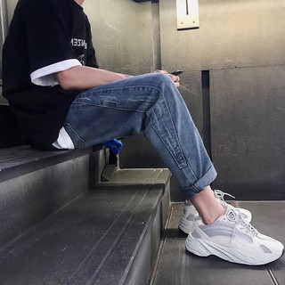 Quần jeans dài lưng thun phong cách hợp thời trang cho nam