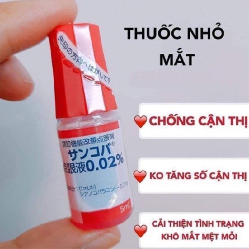 Nhỏ mắt Sancoba Nhật