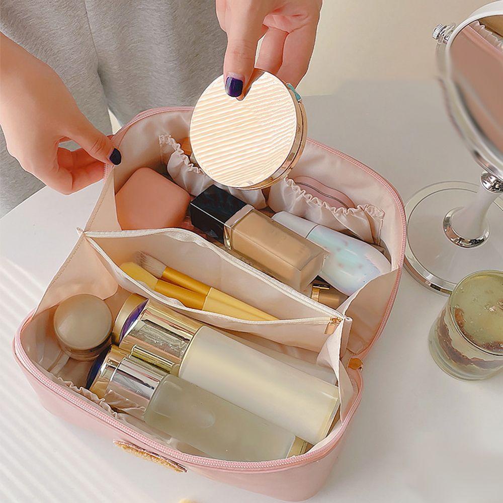 Túi Đựng Mỹ Phẩm Du Lịch Màu Cầu Vồng Mới