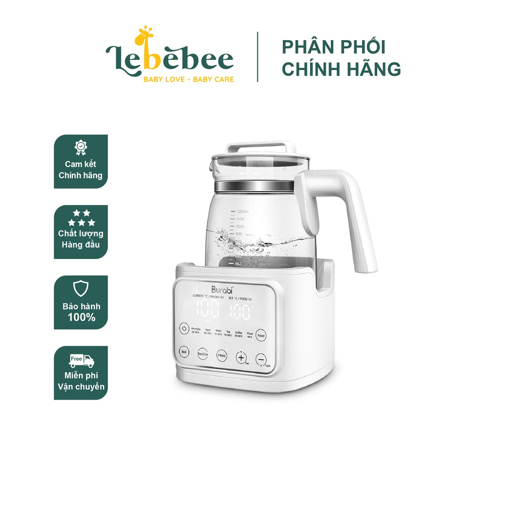 Ấm đun nước thông minh BURABI 220v (1.2L)