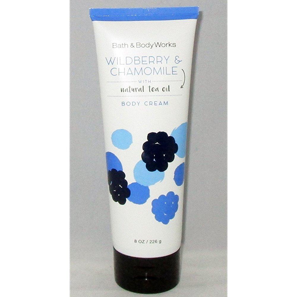 Kem dưỡng ẩm Bath &amp; Body Works body cream 226g - Wildberry &amp; Chamomile (Mỹ)