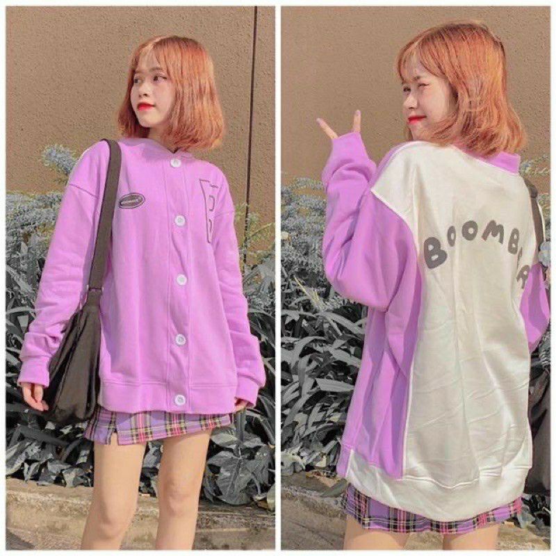 Áo Khoác Nữ Cardigan BOOMBER Form Rộng Chất Nỉ Bông Cực Mềm | BigBuy360 - bigbuy360.vn