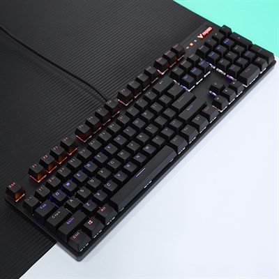 Bàn phím KAW game thủ,Bàn phím cơ loại dài H29 dành cho mọi game thủ, đèn LED cực chất