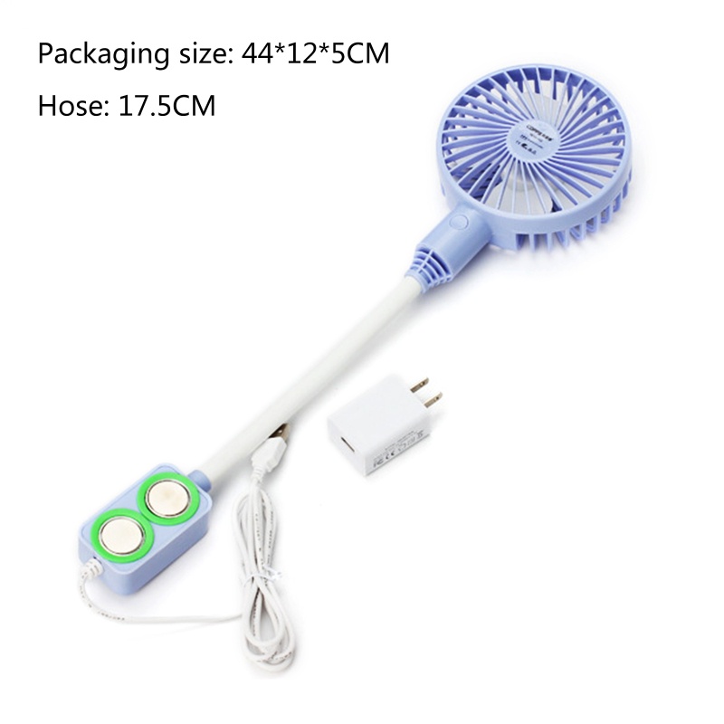 Quạt USB Cổ Ngỗng Linh Hoạt Gắn Bàn Làm Việc
