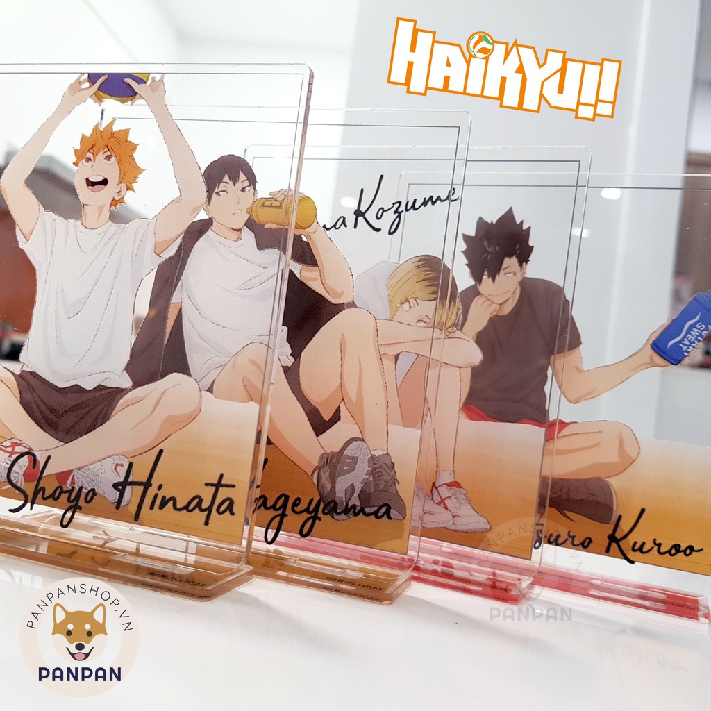 Mô Hình Standee Haikyuu Vuông (12cm)