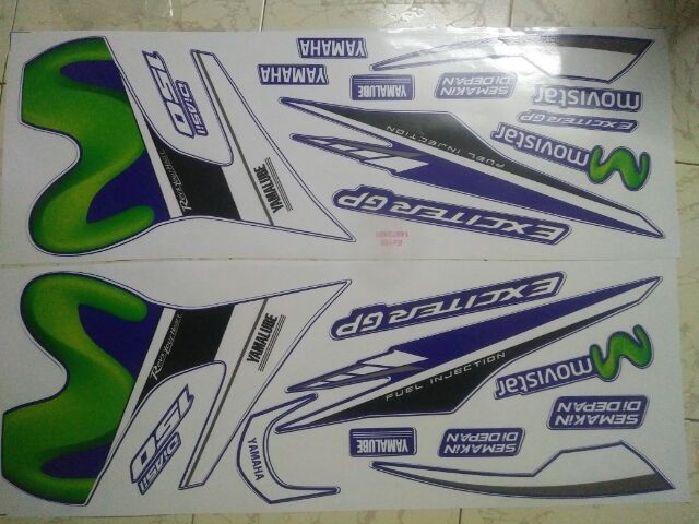 Bộ tem Exciter 150 Movistar