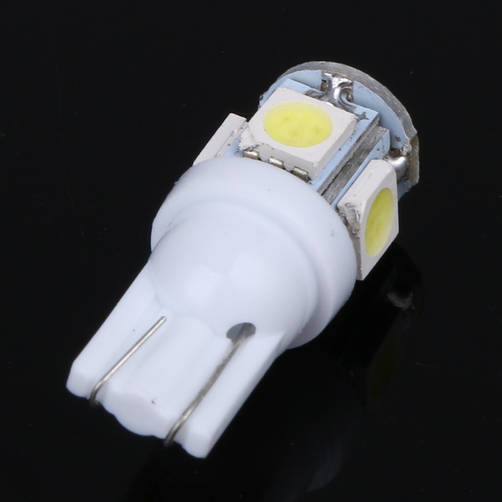 Bóng đèn soi biển số T10 5050 5SMD chuyên dùng cho xe ô tô