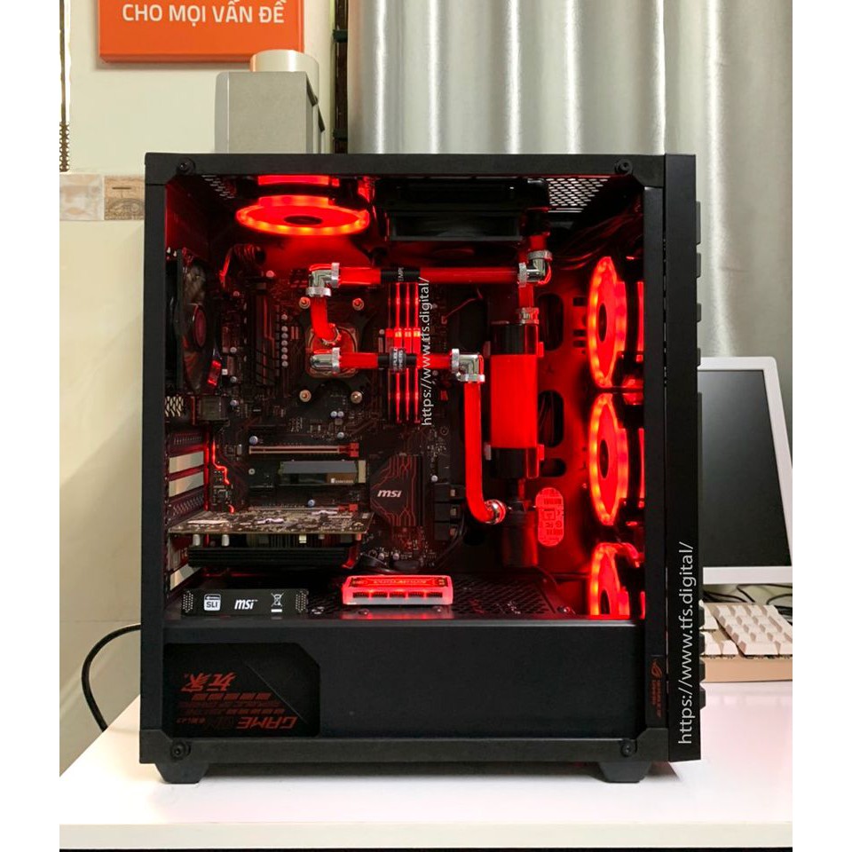 Bộ máy tính WORKSTATION đa nhiệm Ryzen 5 2600/ 16G/ SSD120 | BigBuy360 - bigbuy360.vn