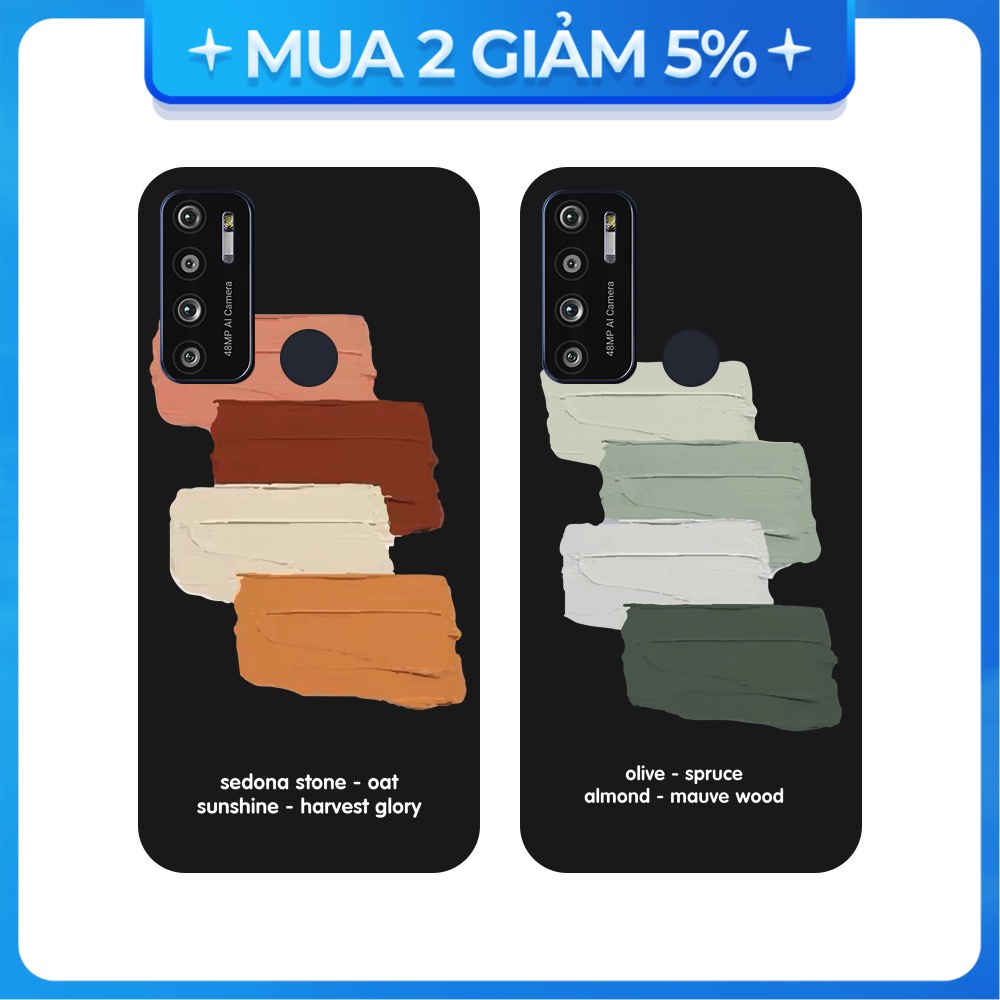 Ốp lưng Vsmart Joy 3/Joy 4/Active 3/Bee 3/Live/...dẻo đen hình Vệt màu