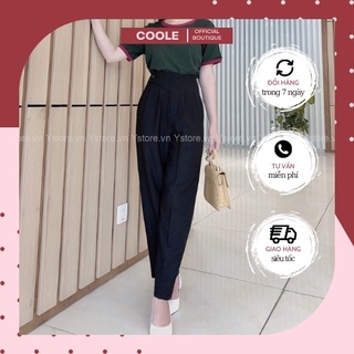 Quần Tây Công Sở Dáng Baggy, Quần Baggy Nữ Gài Nút Chéo Lưng Thun Sau ,Chuẩn Form Dáng Lại Cực Kì Thoải Mái