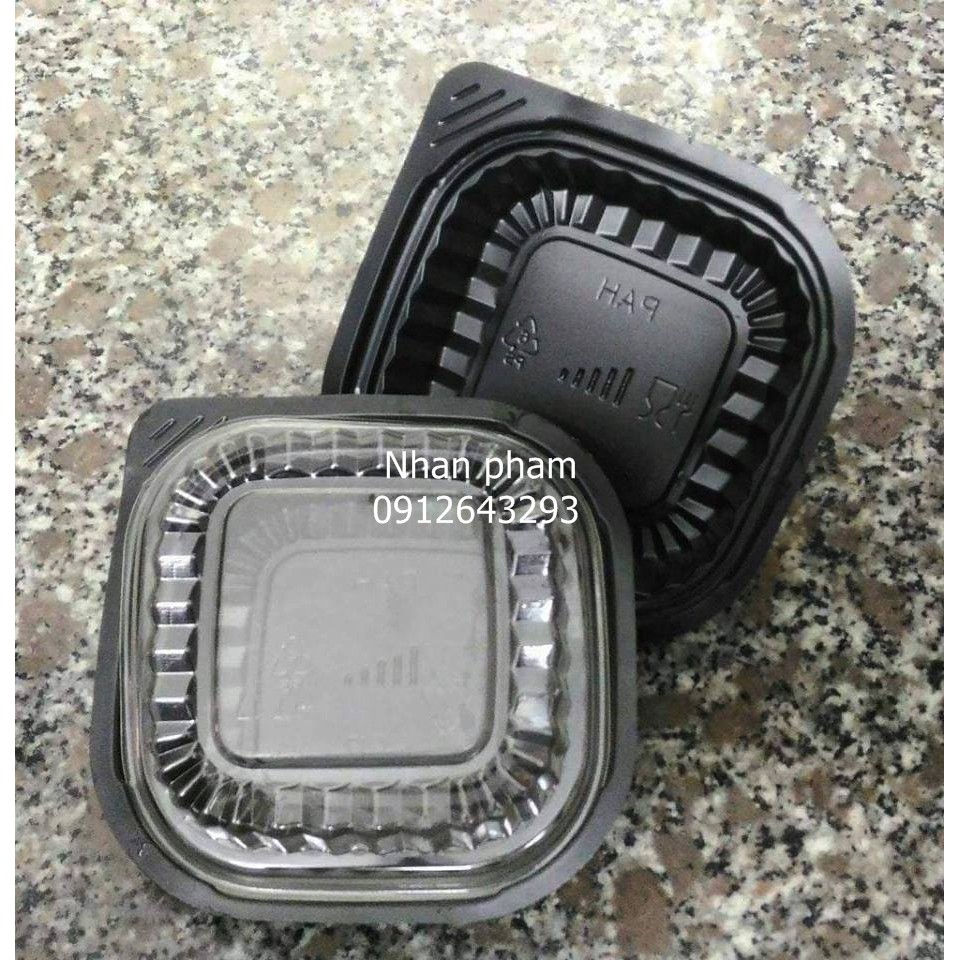 Hộp Nhựa, Khay Nhựa Đựng Thực Phẩm HT12 ( 50 chiếc)