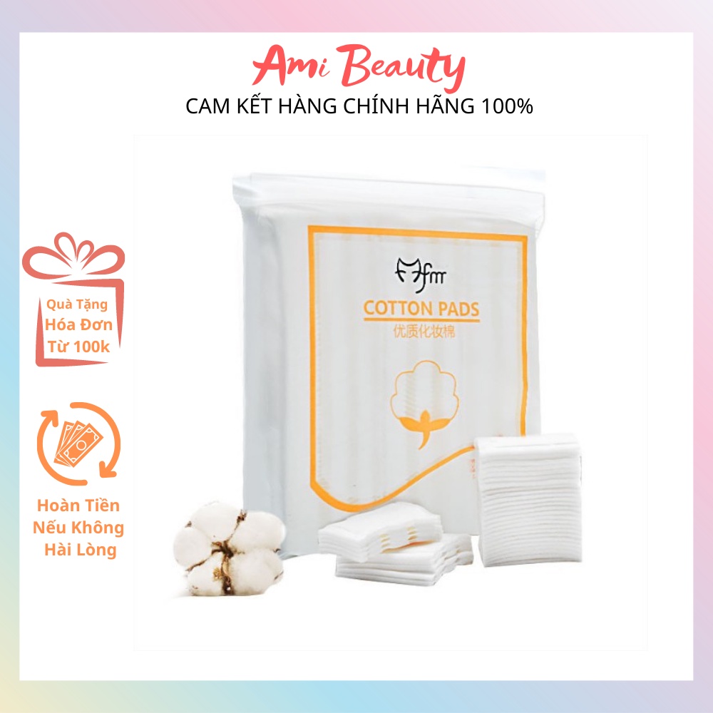 Bông tẩy trang 222 miếng - bông tẩy trang 3 lớp - bông tẩy trang cotton pads