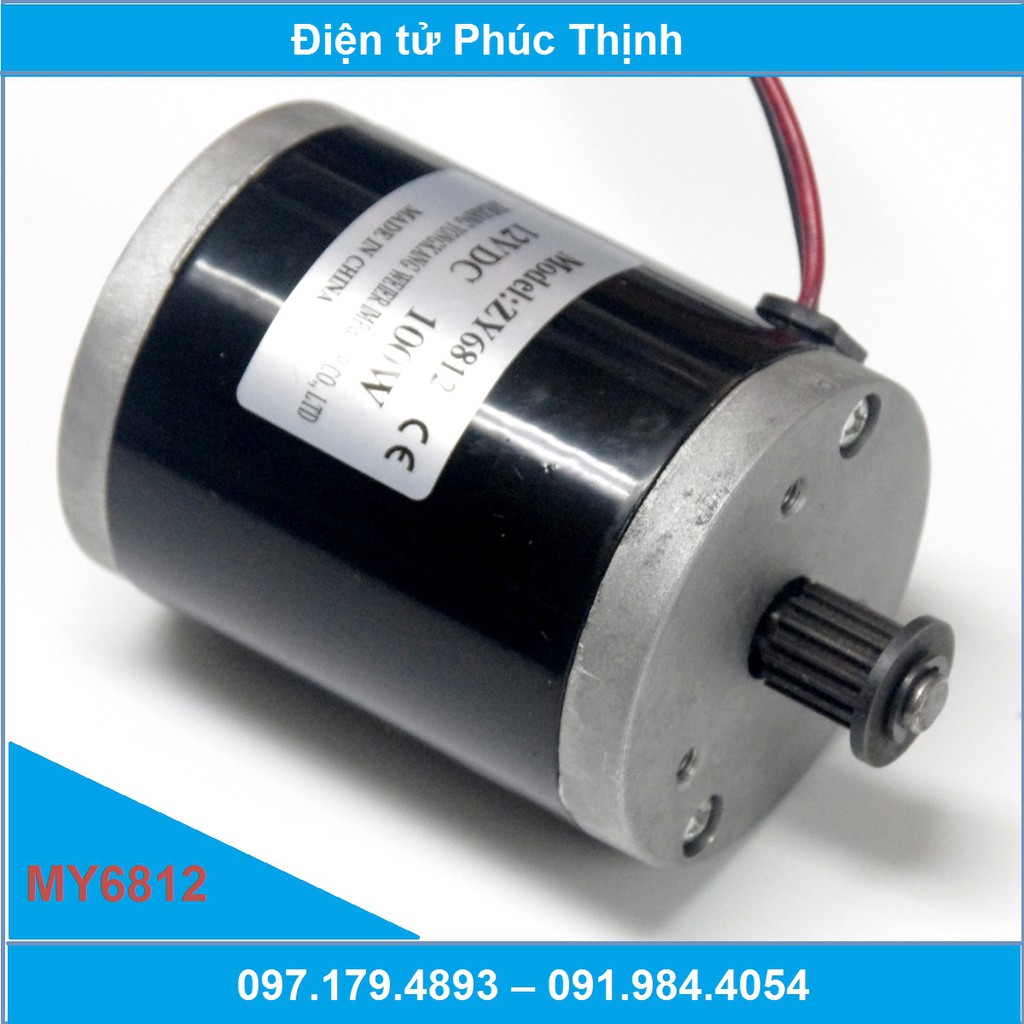 Động cơ chổi than 24V 120W MY6812