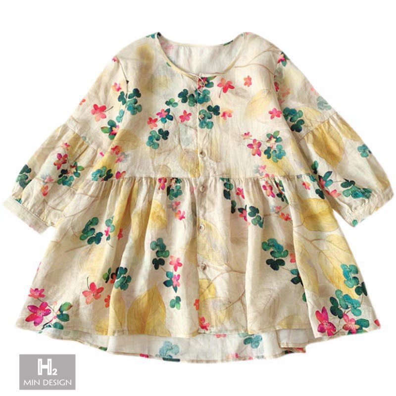 Áo Bánh Bèo Hoa Nhí Zara HotHit