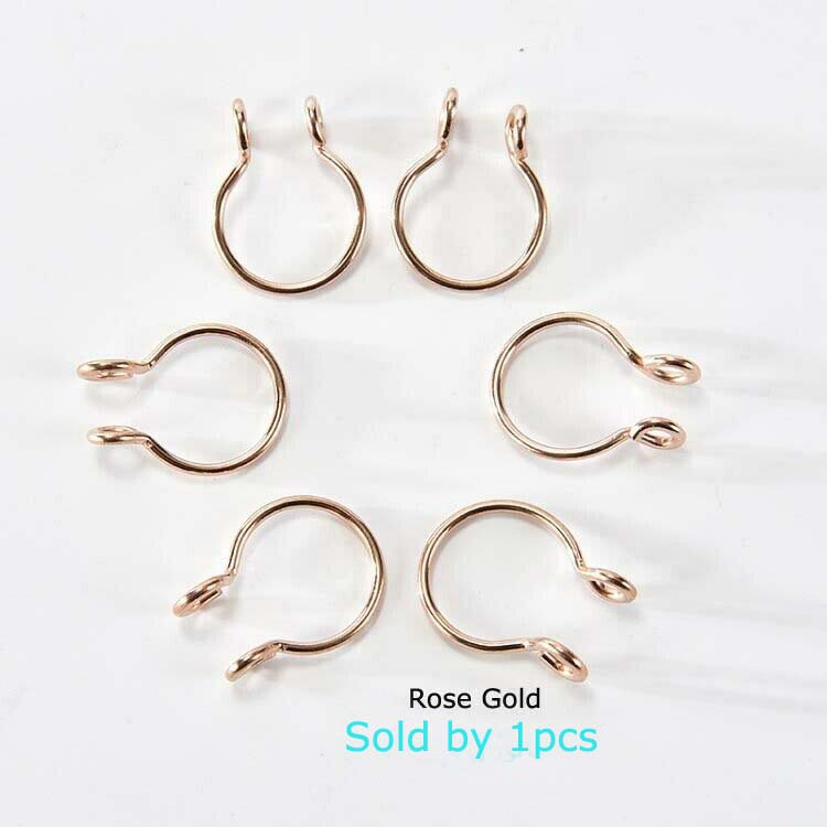 Khuyên mũi hình tròn bằng thép không gỉ 20 gauge