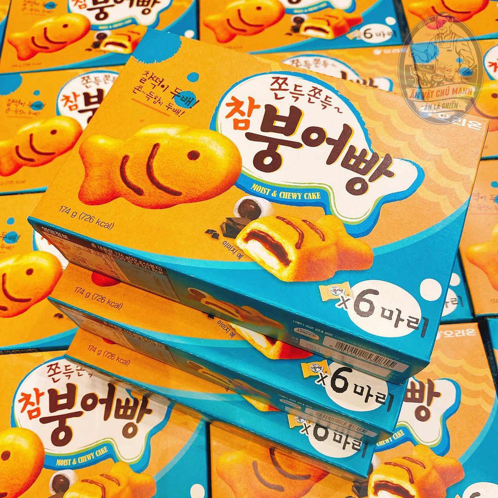 Bánh Cá Nhân Chocolate Marshmallow Hàn Quốc