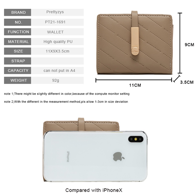 Ví Ngắn Đựng Thẻ Nhỏ Gọn Thời Trang Dành Cho Nữ