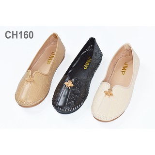 Giầy búp bê bệt đính khóa ong cool ngầu