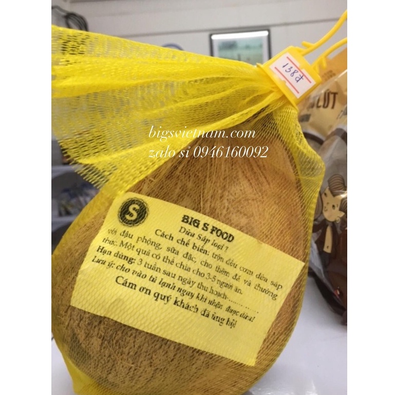 DỪA SÁP ĐẶC RUỘT SỈ LẺ CẦU KÈ TRÀ VINH