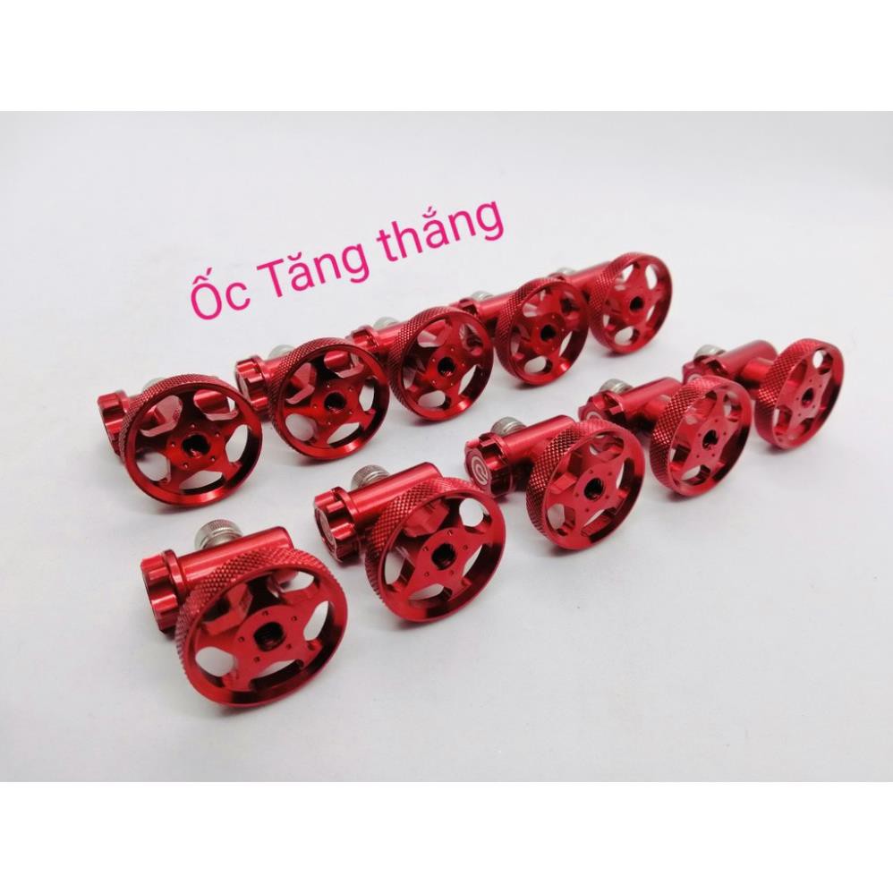 NÚT CHỈNH CÀNG THẮNG CHO XE GA VÀ XE SỐ MÀU ĐỎ