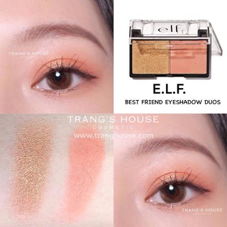 Phấn Mắt 2 Ô E.L.F Best Friend Eyeshadow Duo - Màu Peach Squad
