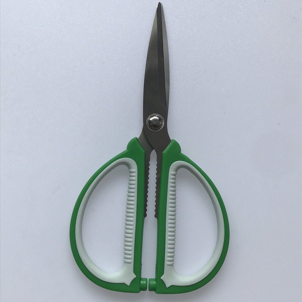 Kéo Cắt Gia Dụng, Kéo Văn Phòng, Kéo Hai Màu 17,19cm Thép Không Rỉ, Kéo Nội Địa Trung