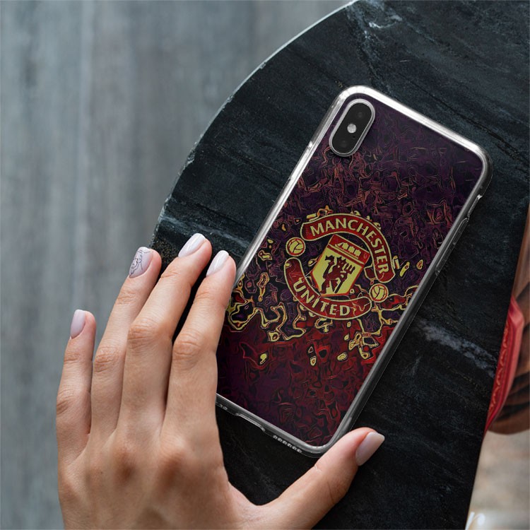 Ốp lưng ốp Iphone logo Manchester United sitcker chan chứa từ 6 đến 12 MAN20210264