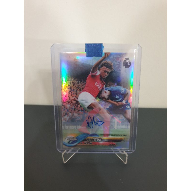 Iwobi Auto-thẻ chữ kí cầu thủ Alex Iwobi