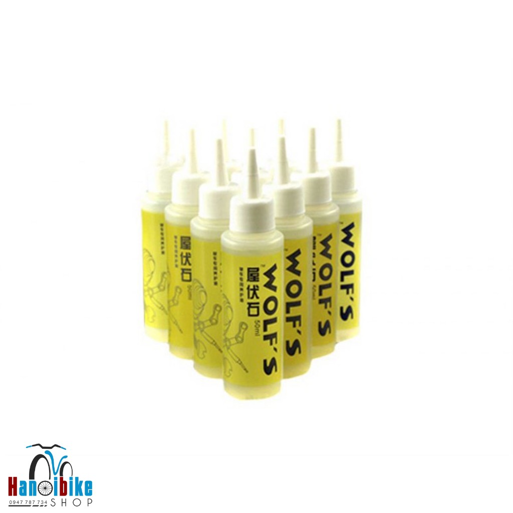 Dầu tra sên, xích, líp xe đạp Wolf's - Hàng chính hãng
