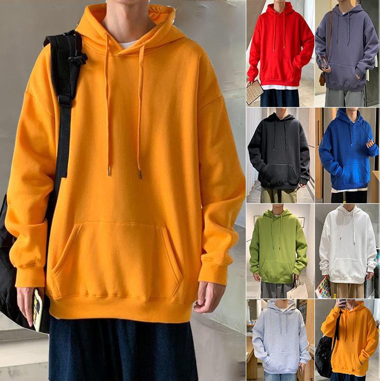 Áo Hoodie Oversize Phong Cách Hàn Quốc Cho Cặp Đôi (8 Màu) | BigBuy360 - bigbuy360.vn