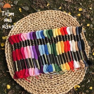 Set 25 Màu Chỉ Thêu Airo Cơ Bản