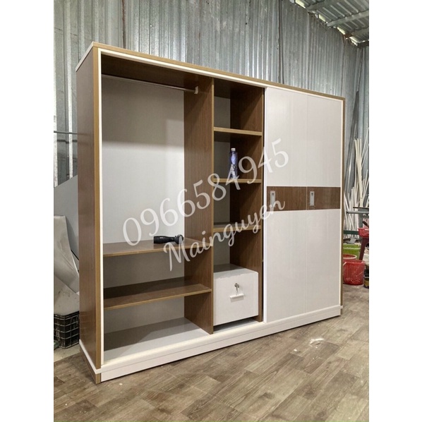 Tủ nhựa đài loan 5 cánh lùa Freeship hcm 15km 1m8x2m