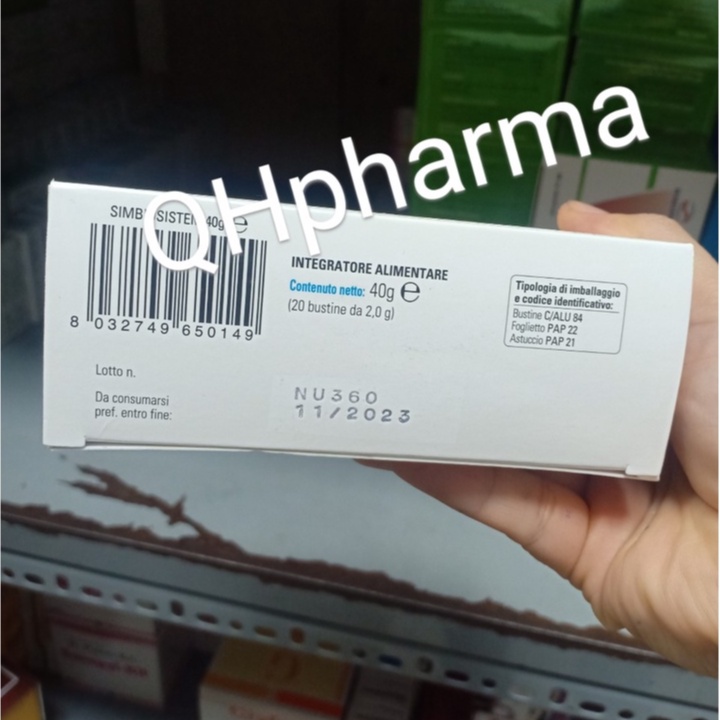 Men vi sinh SIMBIOSISTEM hộp 20 gói giúp bé giảm táo bón,tiêu hóa tốt