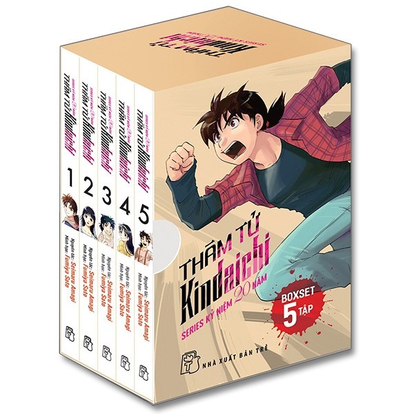 Sách Thám Tử Kindaichi Series Kỷ Niệm 20 Năm Boxset 5 Tập 8934974176879