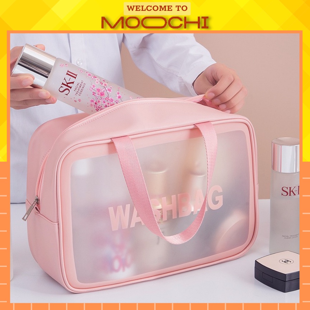 Túi Đựng Đồ Trang Điểm, Mỹ Phẩm WASHBAG Dùng Đi Chơi, Du Lịch Chống Thấm Nước Tiện Lợi